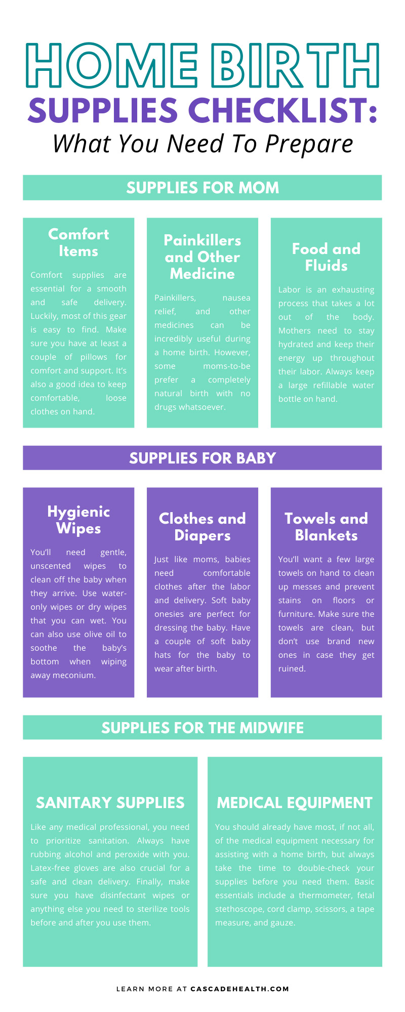 Home Birth Supplies Checklist: What You Need To Prepare