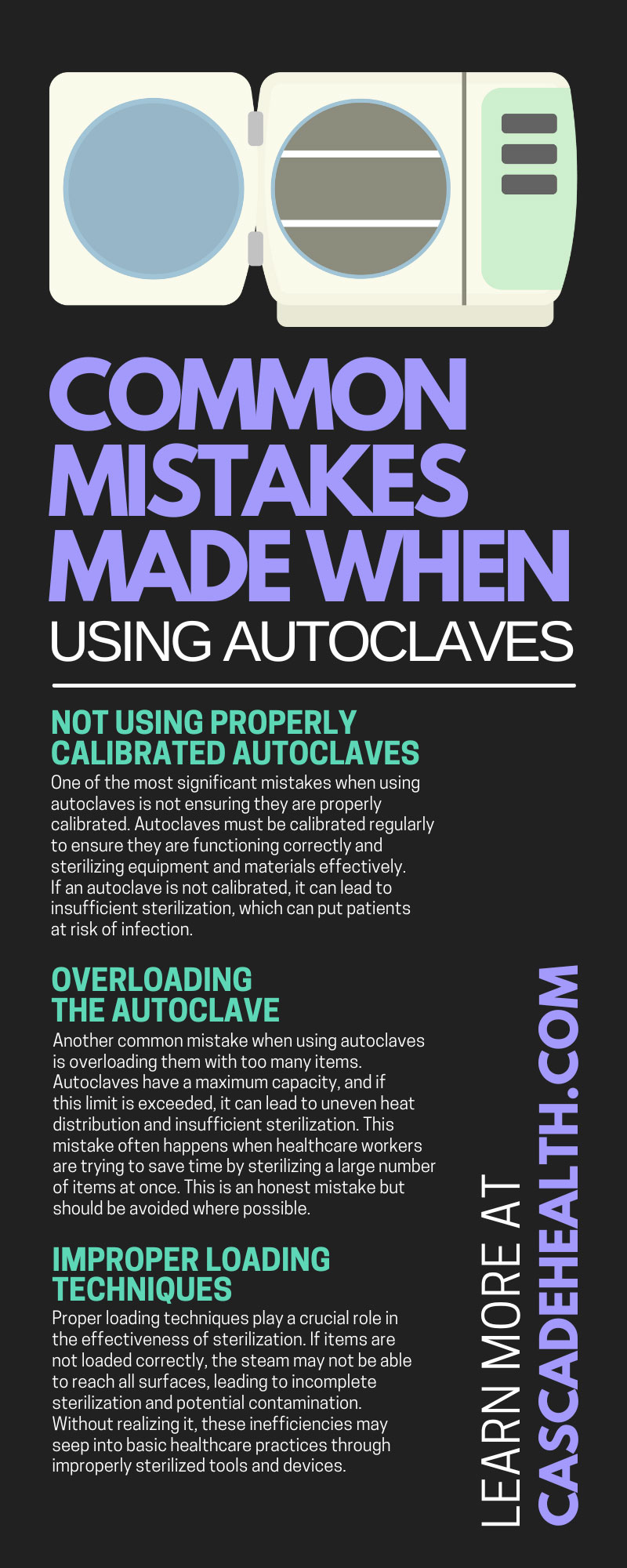 Common Mistakes Made When Using Autoclaves