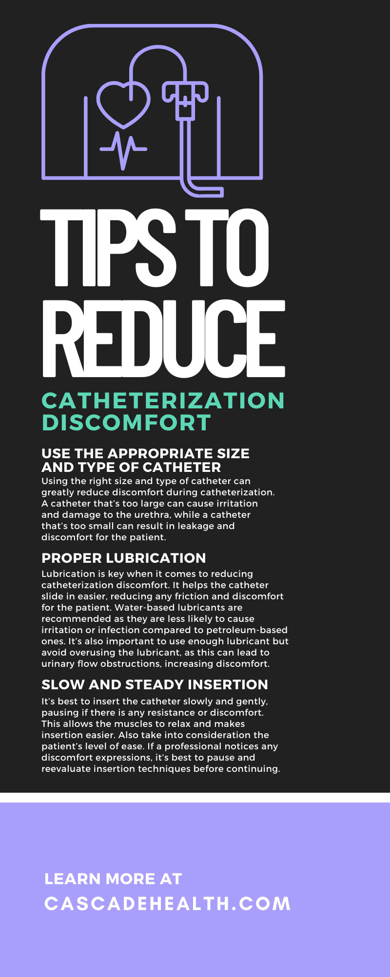 7 Tips To Reduce Catheterization Discomfort
