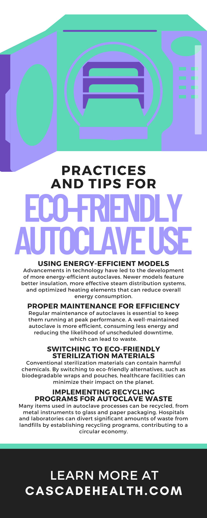 8 Practices and Tips for Eco-Friendly Autoclave Use