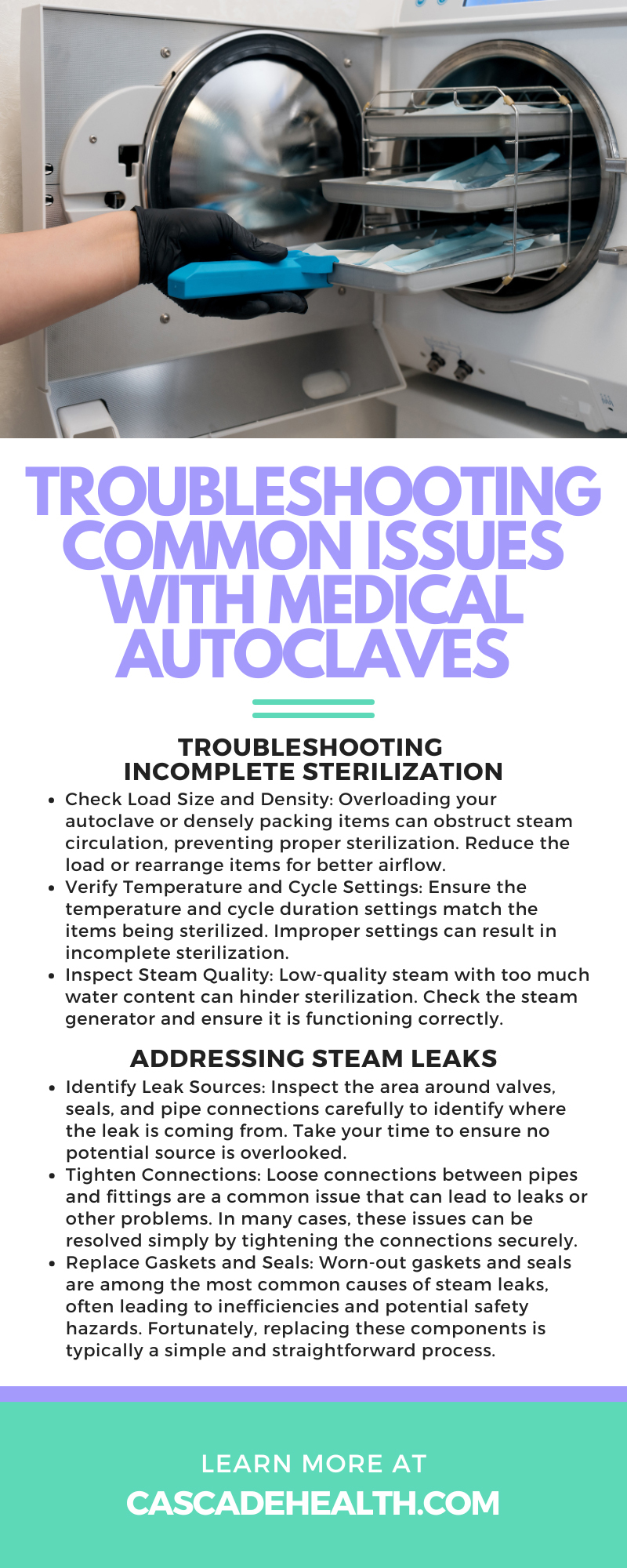 Troubleshooting Common Issues With Medical Autoclaves