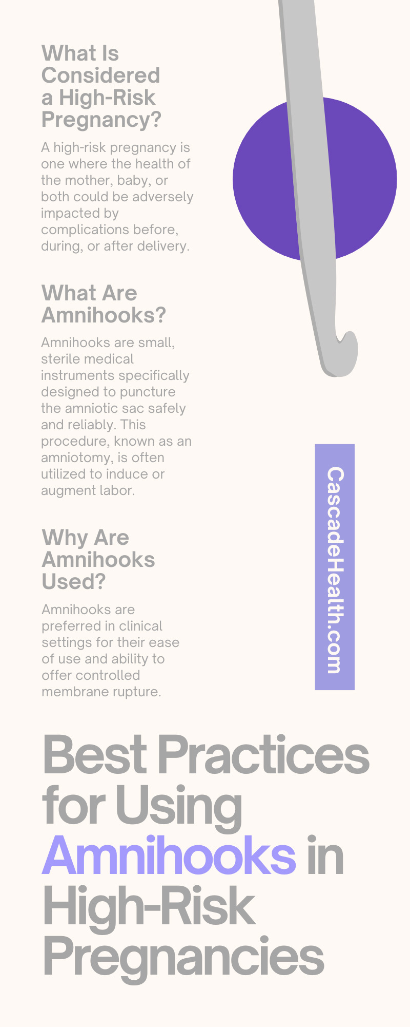 Best Practices for Using Amnihooks in High-Risk Pregnancies