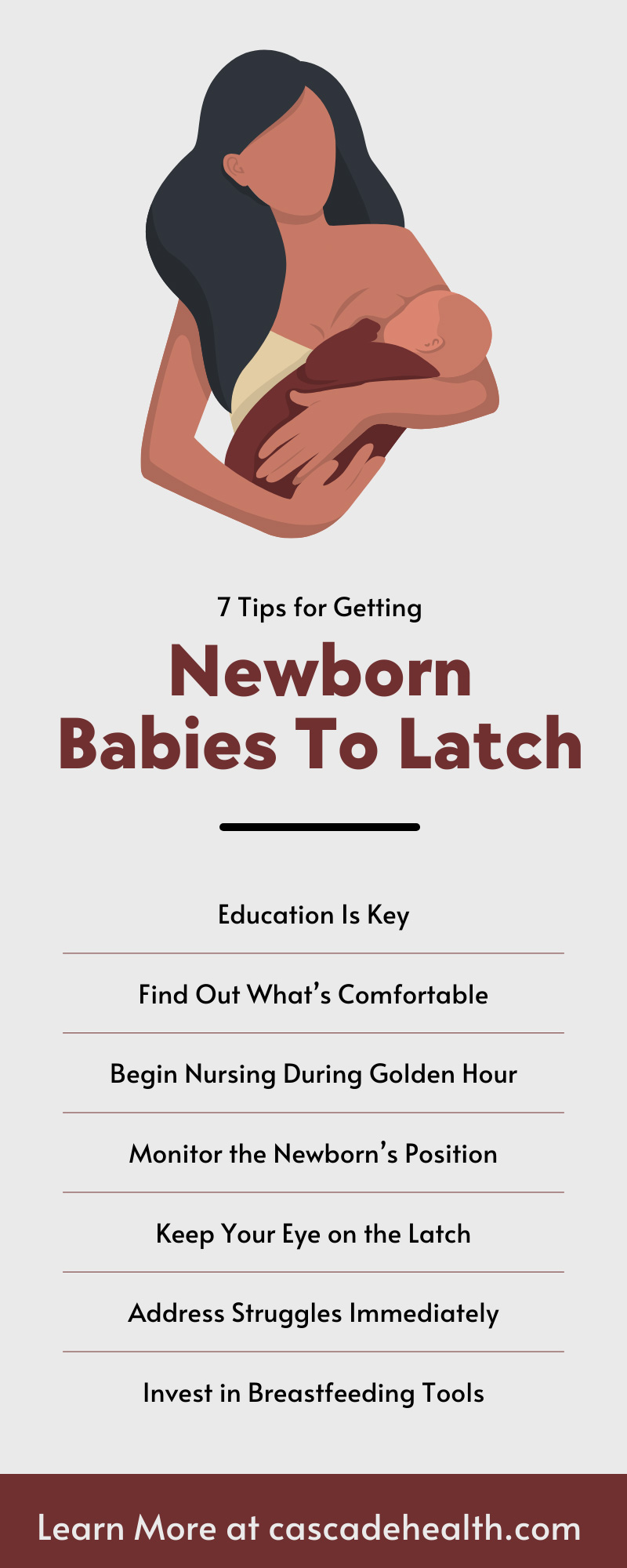 7 Tips for Getting Newborn Babies To Latch